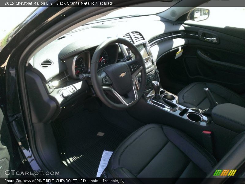 Black Granite Metallic / Jet Black 2015 Chevrolet Malibu LTZ