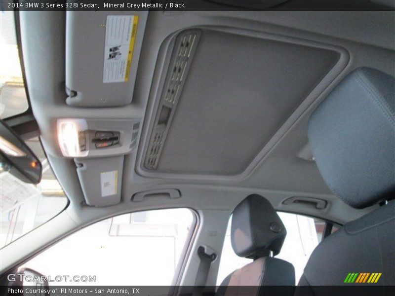 Mineral Grey Metallic / Black 2014 BMW 3 Series 328i Sedan