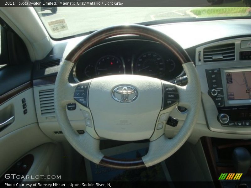 Magnetic Gray Metallic / Light Gray 2011 Toyota Avalon Limited