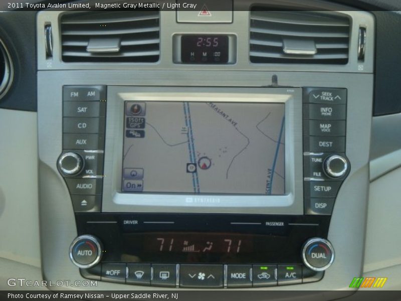 Magnetic Gray Metallic / Light Gray 2011 Toyota Avalon Limited
