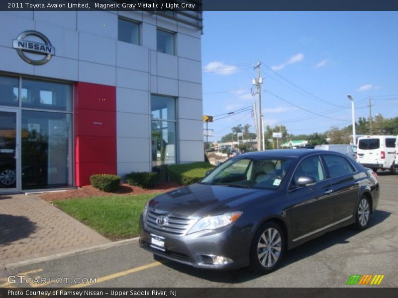 Magnetic Gray Metallic / Light Gray 2011 Toyota Avalon Limited