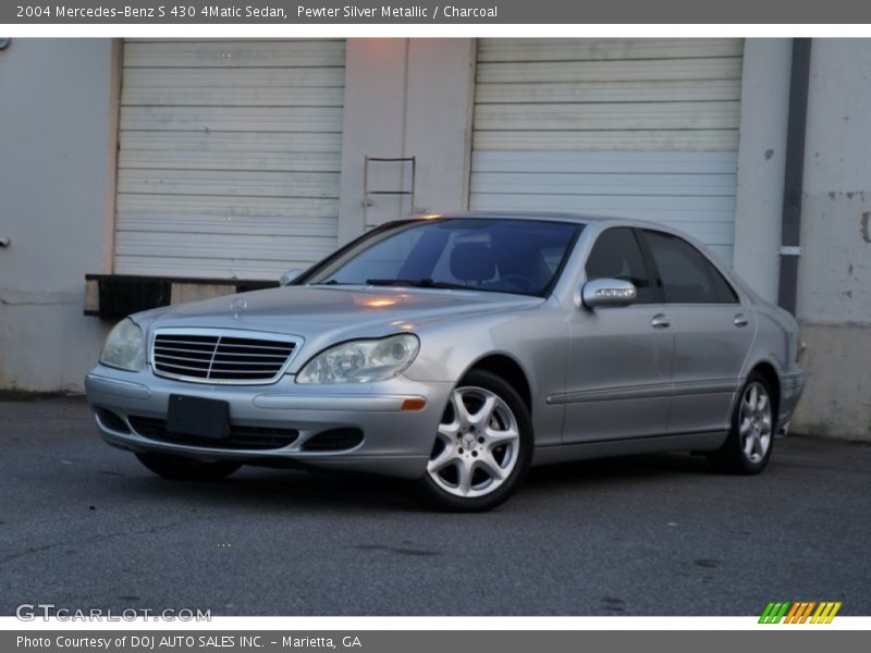 Pewter Silver Metallic / Charcoal 2004 Mercedes-Benz S 430 4Matic Sedan