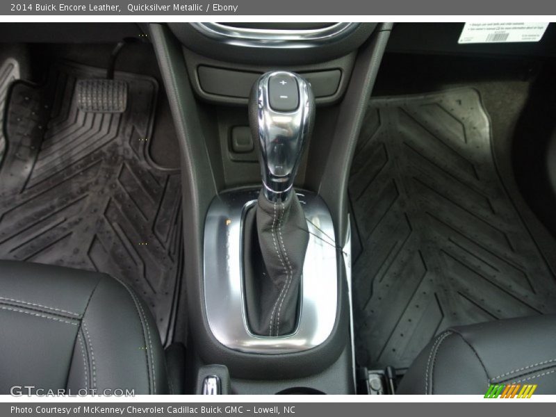 Quicksilver Metallic / Ebony 2014 Buick Encore Leather