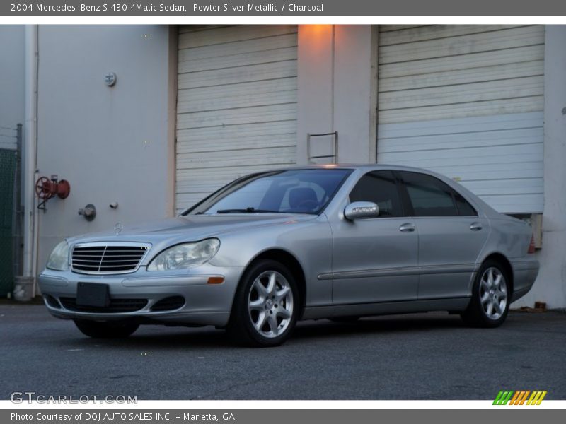 Pewter Silver Metallic / Charcoal 2004 Mercedes-Benz S 430 4Matic Sedan