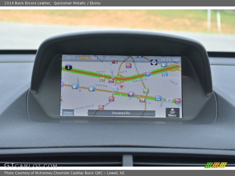 Quicksilver Metallic / Ebony 2014 Buick Encore Leather