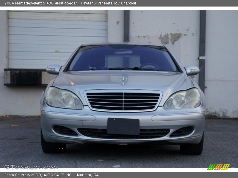 Pewter Silver Metallic / Charcoal 2004 Mercedes-Benz S 430 4Matic Sedan