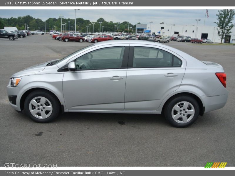  2015 Sonic LS Sedan Silver Ice Metallic