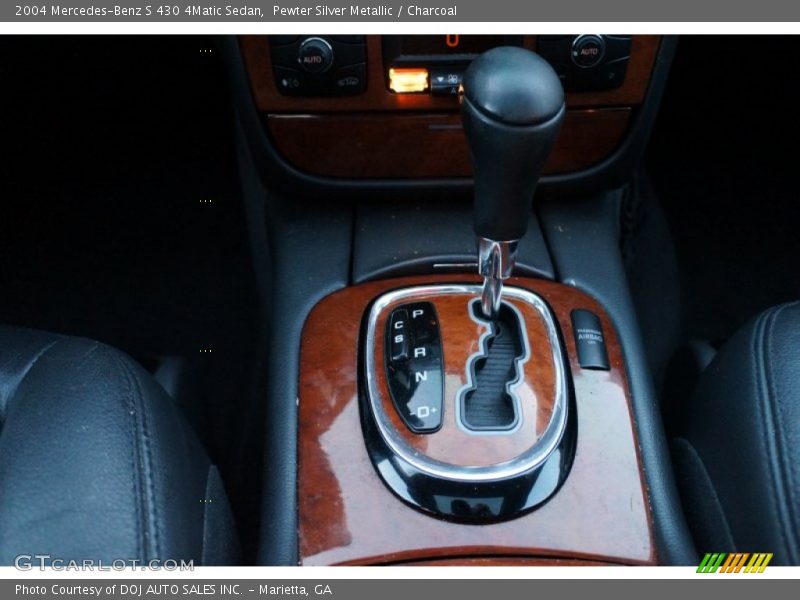Pewter Silver Metallic / Charcoal 2004 Mercedes-Benz S 430 4Matic Sedan