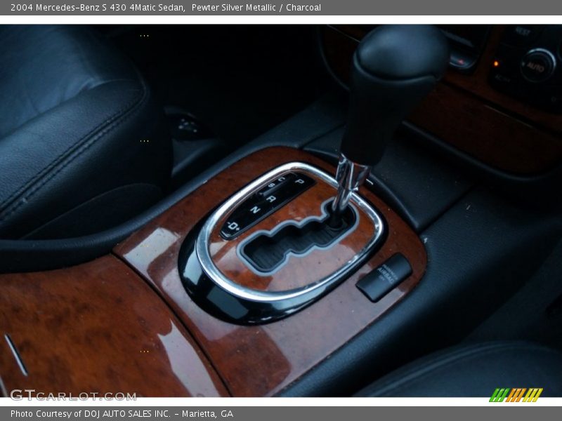 Pewter Silver Metallic / Charcoal 2004 Mercedes-Benz S 430 4Matic Sedan