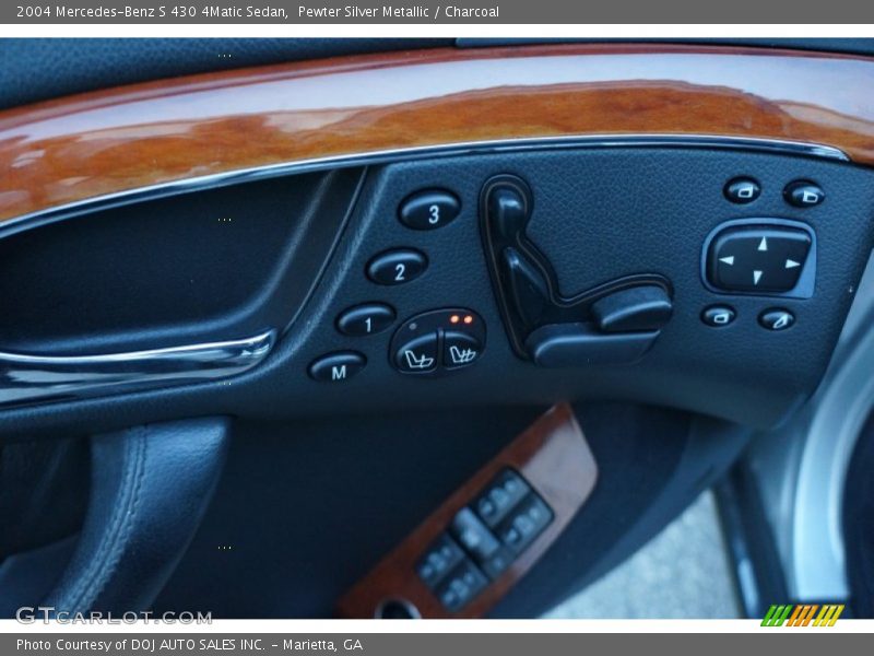 Pewter Silver Metallic / Charcoal 2004 Mercedes-Benz S 430 4Matic Sedan
