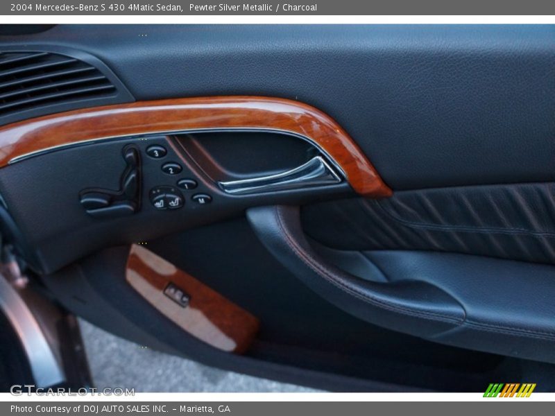 Pewter Silver Metallic / Charcoal 2004 Mercedes-Benz S 430 4Matic Sedan