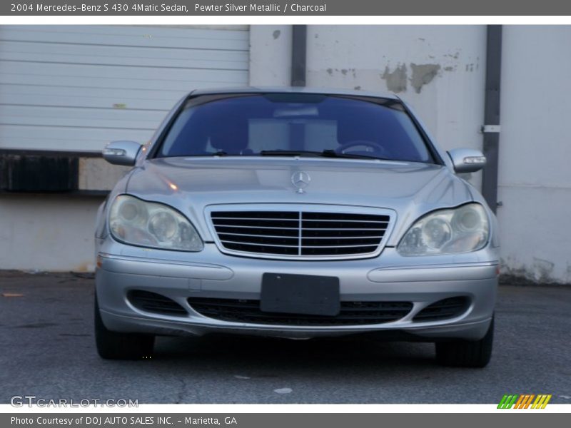 Pewter Silver Metallic / Charcoal 2004 Mercedes-Benz S 430 4Matic Sedan
