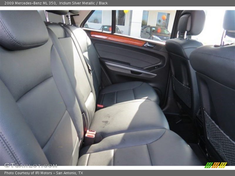 Iridium Silver Metallic / Black 2009 Mercedes-Benz ML 350
