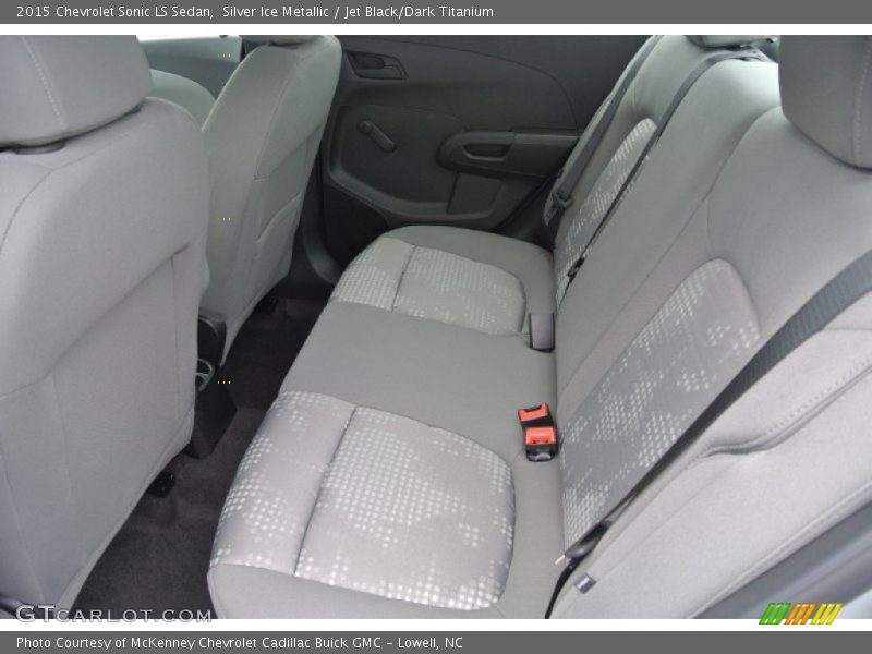 Rear Seat of 2015 Sonic LS Sedan