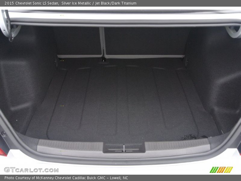 Silver Ice Metallic / Jet Black/Dark Titanium 2015 Chevrolet Sonic LS Sedan