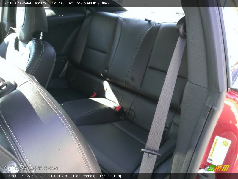 Red Rock Metallic / Black 2015 Chevrolet Camaro SS Coupe
