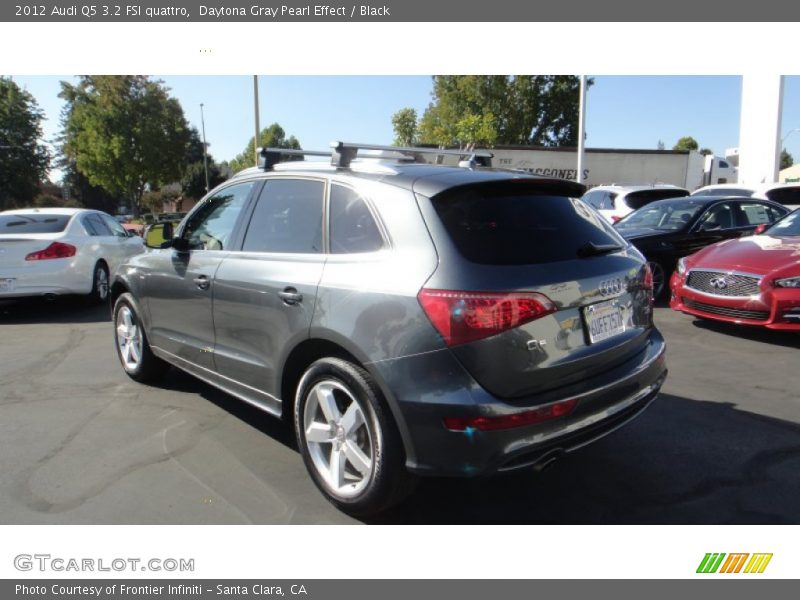 Daytona Gray Pearl Effect / Black 2012 Audi Q5 3.2 FSI quattro
