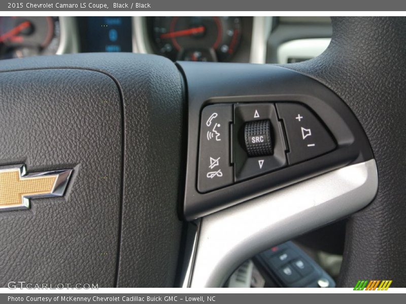 Black / Black 2015 Chevrolet Camaro LS Coupe