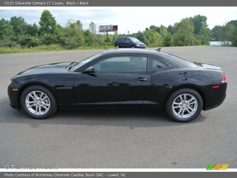 Black / Black 2015 Chevrolet Camaro LT Coupe