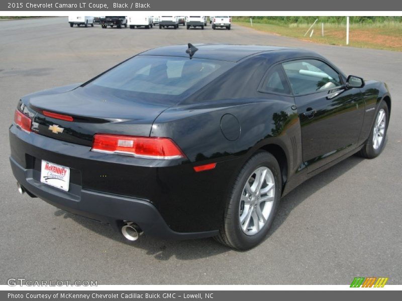 Black / Black 2015 Chevrolet Camaro LT Coupe