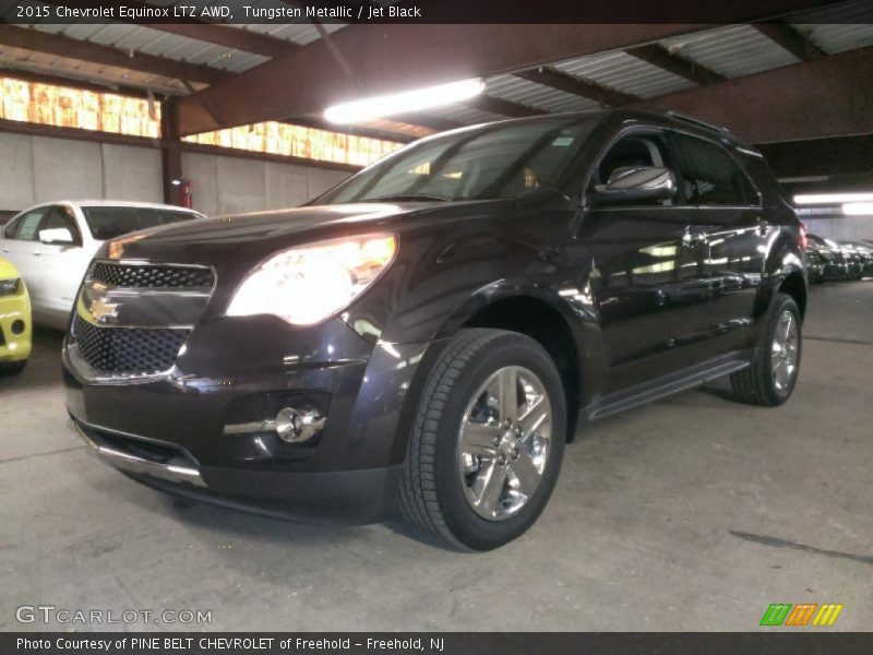 Tungsten Metallic / Jet Black 2015 Chevrolet Equinox LTZ AWD