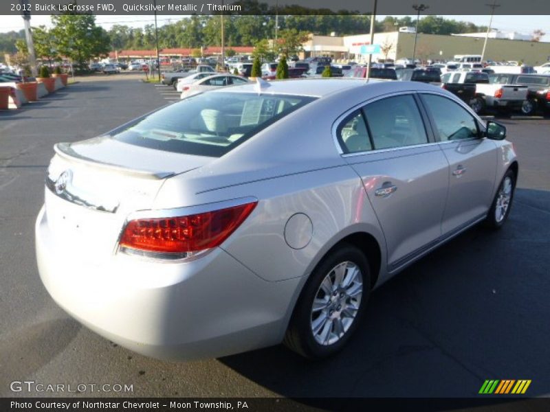 Quicksilver Metallic / Titanium 2012 Buick LaCrosse FWD