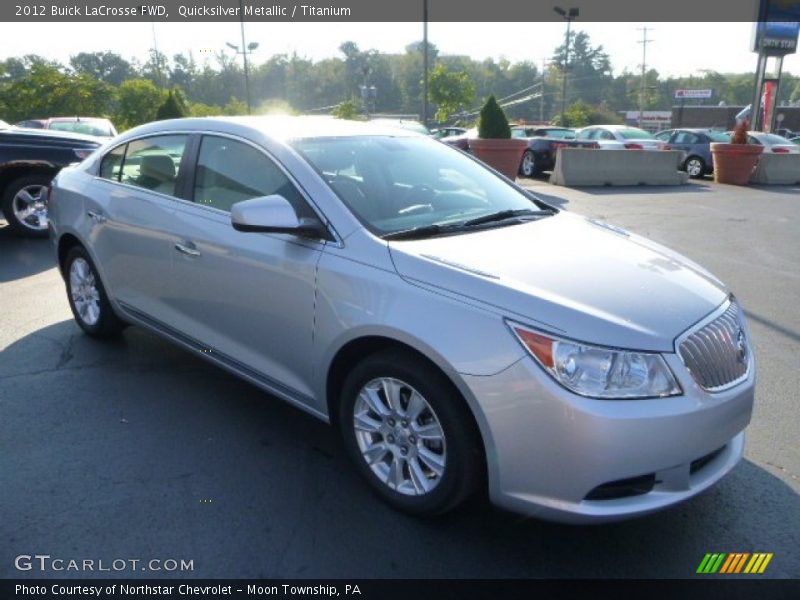 Quicksilver Metallic / Titanium 2012 Buick LaCrosse FWD