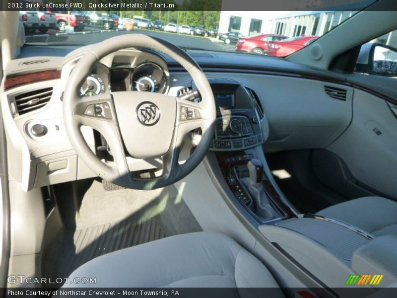 Quicksilver Metallic / Titanium 2012 Buick LaCrosse FWD