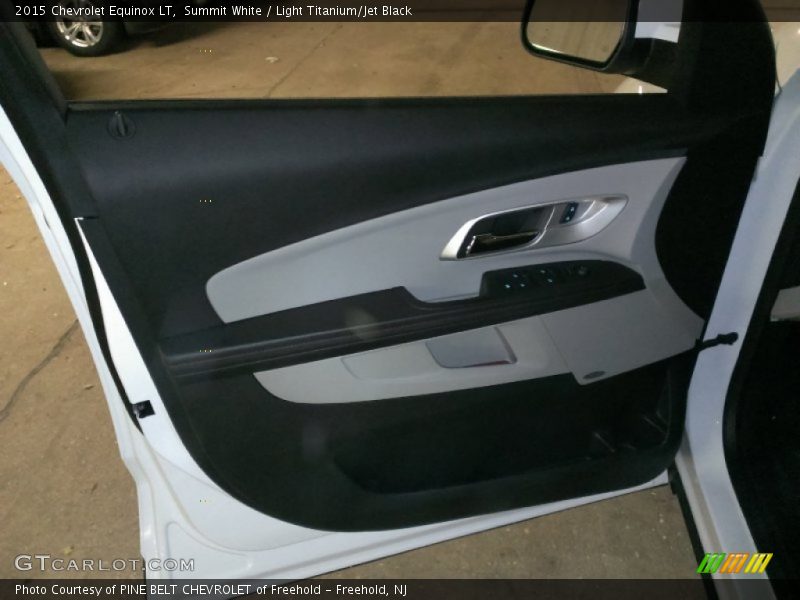 Summit White / Light Titanium/Jet Black 2015 Chevrolet Equinox LT