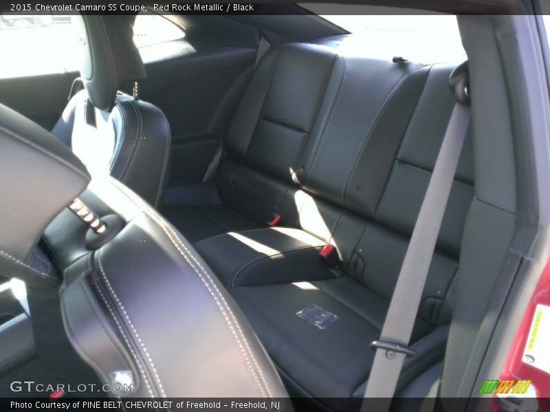 Red Rock Metallic / Black 2015 Chevrolet Camaro SS Coupe