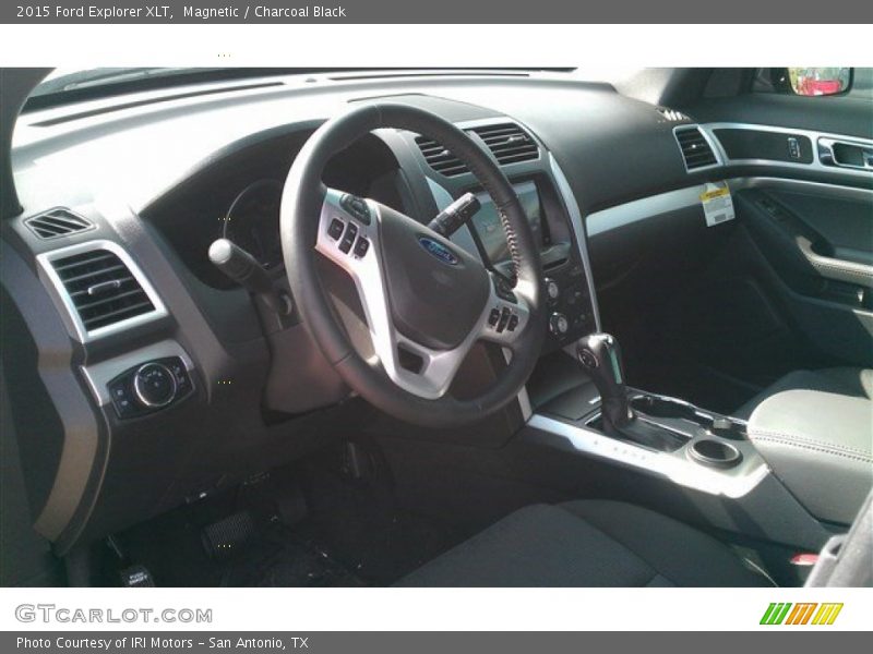Magnetic / Charcoal Black 2015 Ford Explorer XLT