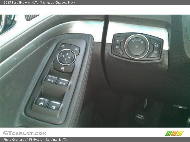 Magnetic / Charcoal Black 2015 Ford Explorer XLT