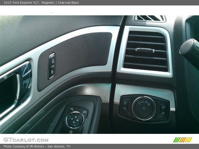 Magnetic / Charcoal Black 2015 Ford Explorer XLT