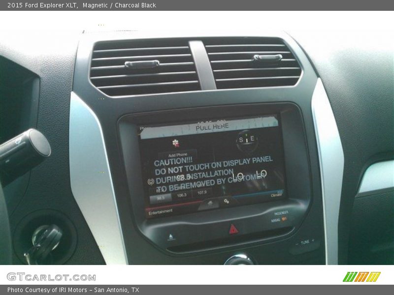 Magnetic / Charcoal Black 2015 Ford Explorer XLT
