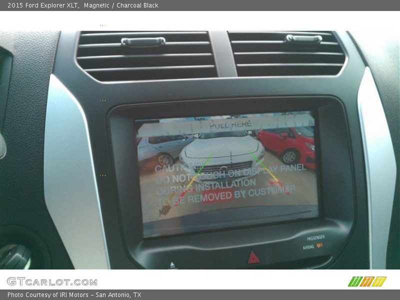 Magnetic / Charcoal Black 2015 Ford Explorer XLT