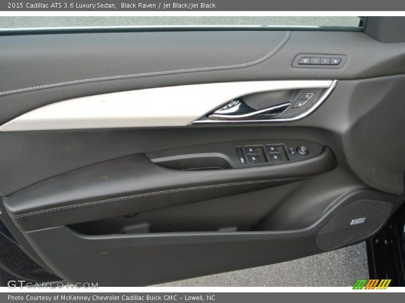 Black Raven / Jet Black/Jet Black 2015 Cadillac ATS 3.6 Luxury Sedan