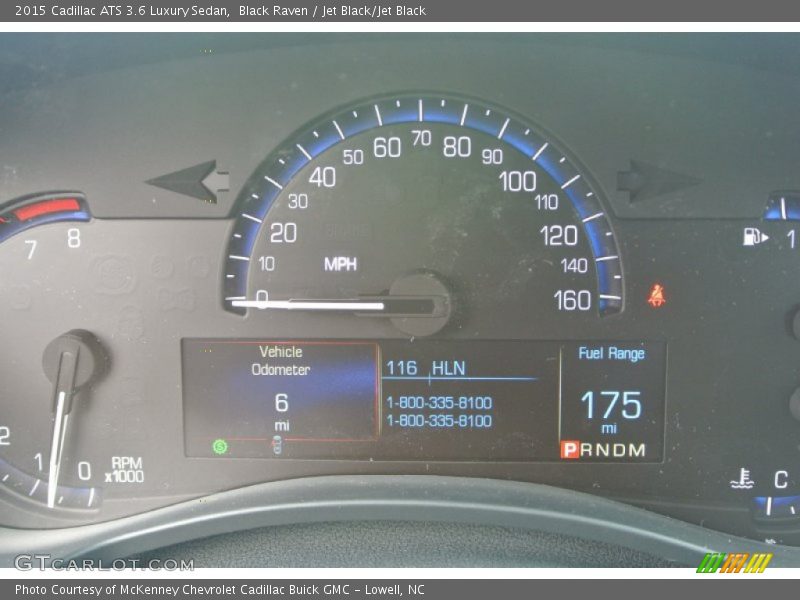 Black Raven / Jet Black/Jet Black 2015 Cadillac ATS 3.6 Luxury Sedan