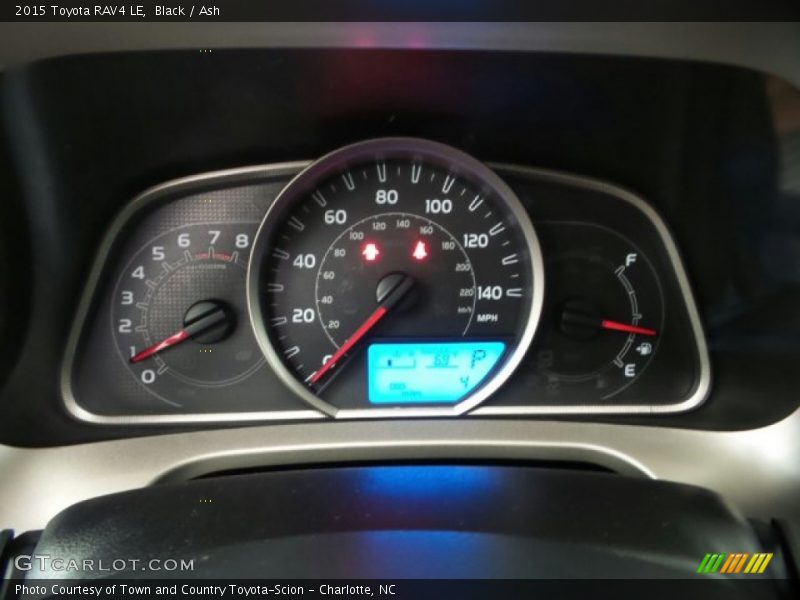 Black / Ash 2015 Toyota RAV4 LE