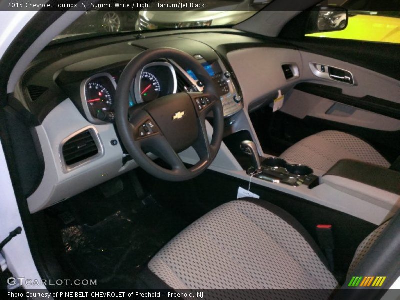Summit White / Light Titanium/Jet Black 2015 Chevrolet Equinox LS