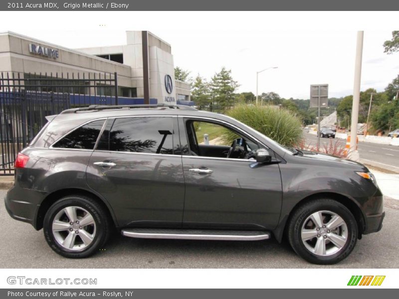 Grigio Metallic / Ebony 2011 Acura MDX