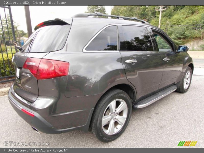 Grigio Metallic / Ebony 2011 Acura MDX