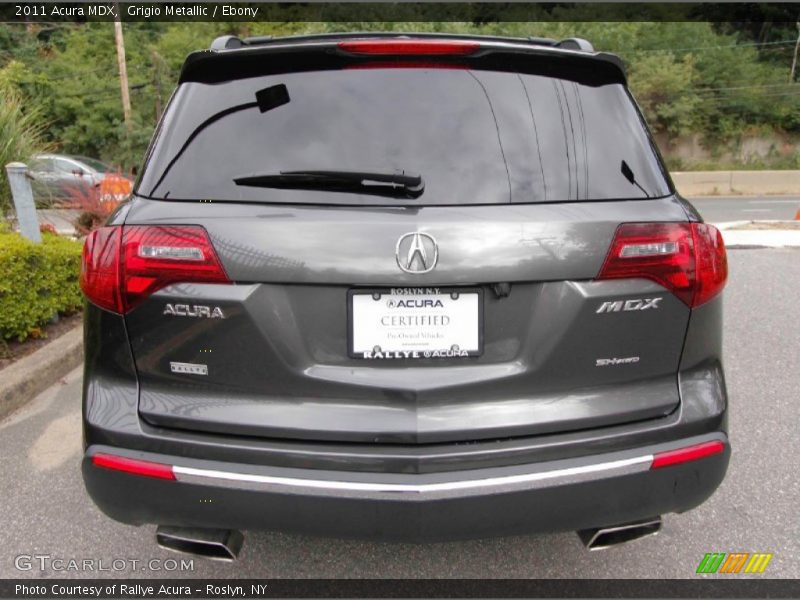 Grigio Metallic / Ebony 2011 Acura MDX