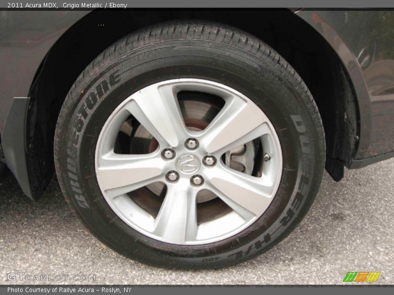 Grigio Metallic / Ebony 2011 Acura MDX