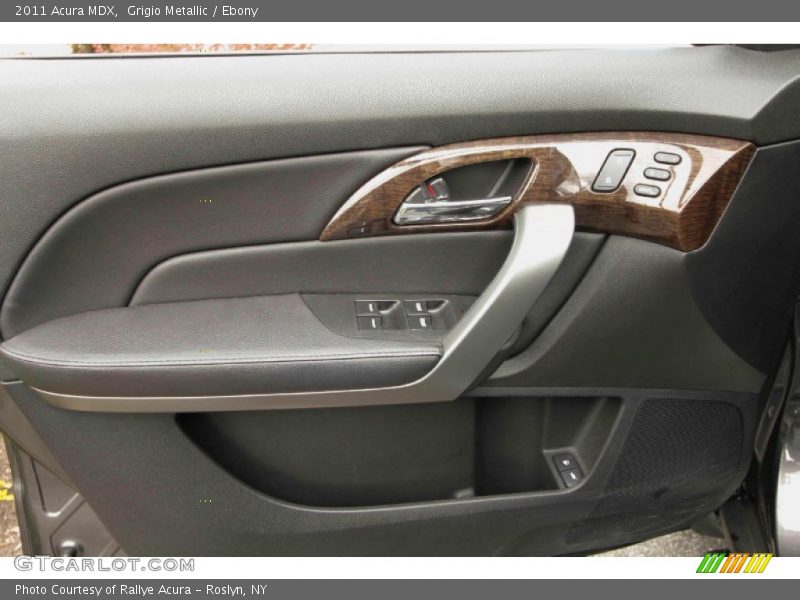 Grigio Metallic / Ebony 2011 Acura MDX