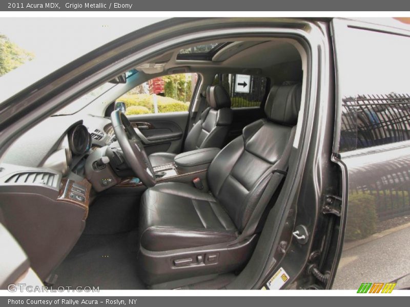Grigio Metallic / Ebony 2011 Acura MDX