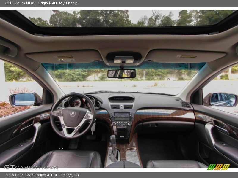 Grigio Metallic / Ebony 2011 Acura MDX