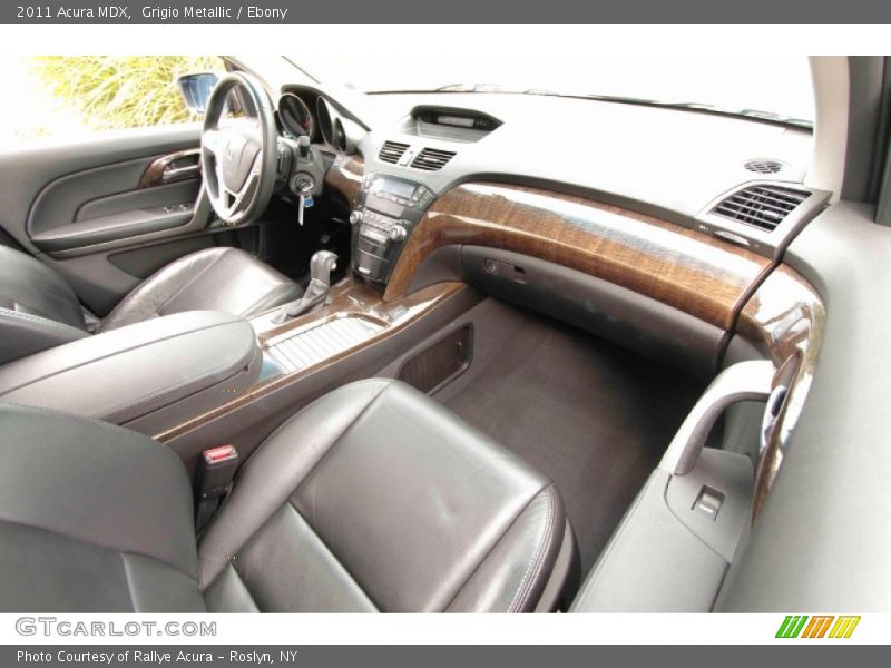 Grigio Metallic / Ebony 2011 Acura MDX
