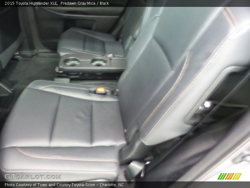 Predawn Gray Mica / Black 2015 Toyota Highlander XLE