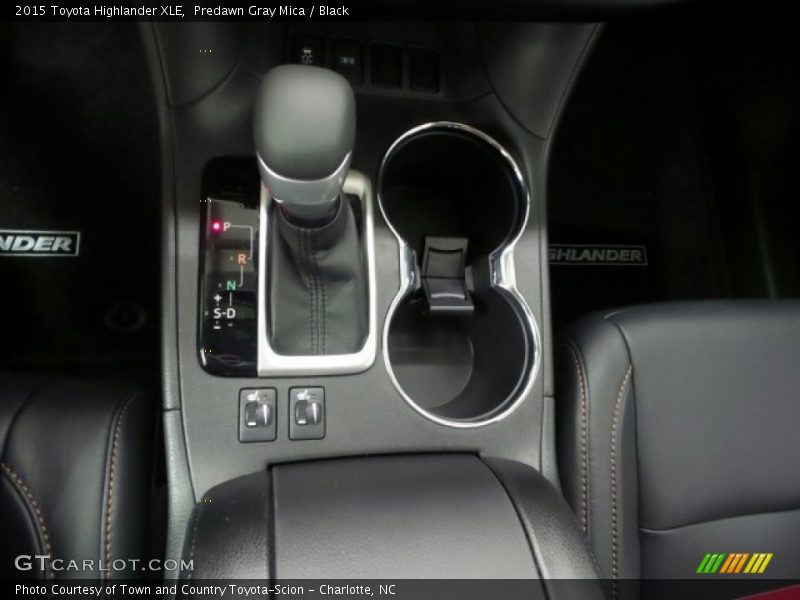 Predawn Gray Mica / Black 2015 Toyota Highlander XLE