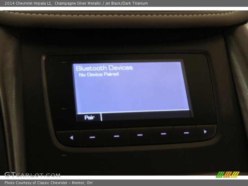Champagne Silver Metallic / Jet Black/Dark Titanium 2014 Chevrolet Impala LS